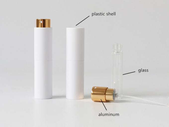 Botella cosmética 2 del mini del perfume del atomizador del espray viaje vacío recargable de la botella 10ml