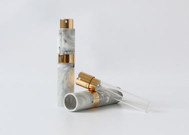 botella plástica del espray del atomizador del perfume del viaje del bolsillo de mármol de lujo del color 10ml pequeña