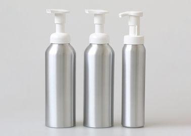 Botellas cosméticas de aluminio vacías de la botella de la mano del desinfectante de la botella de Alohol del tamaño de aluminio de plata del viaje
