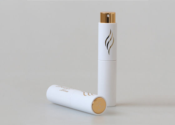 El SGS probó el mini atomizador recargable customzied ayuda del perfume del logotipo 8ml 10ml con el frasco de cristal