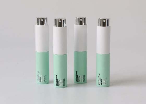 Botella recargable del espray del atomizador del perfume de la barra de labios 10ml del viaje torsión redonda de bolsillo de la forma de la mini
