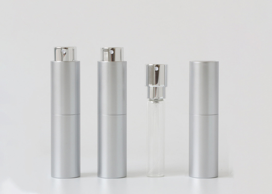 Botella recargable interna baja plástica de electrochapado del espray del atomizador del perfume 10ml del vidrio