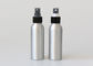 Botellas cosméticas de aluminio modificadas para requisitos particulares color de la botella del espray del desinfectante de la mano de las botellas del aluminio del color de la astilla