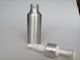 Aluminio de la plata del cuidado de piel el pequeño embotella las botellas cosméticas de la bomba del embalaje del suero de la cara de la botella 120ml de la bomba