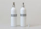 Botellas cosméticas de aluminio blancas o modificadas para requisitos particulares de la botella del espray del desinfectante de la mano del color