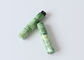 Mini Perfume Atomiser Spray Bottles recargable Emerald Green Color Free - muestra