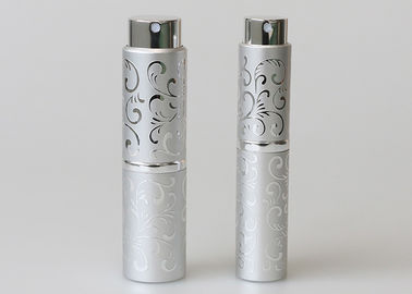 Torsión del atomizador del perfume de Mini Silver 10ml y Spritz el atomizador para el empaquetado cosmético