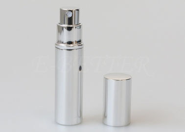 El dispensador portátil de plata del atomizador del perfume brilla las botellas de cristal del atomizador del perfume 6ml