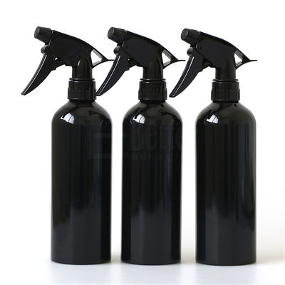 Botellas cosméticas del espray de aluminio negro 500ml del mate de Logo Printing
