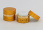 Envases vacíos de la crema de cara del oro para los productos de belleza hechos en casa 30ml lindos